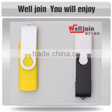 Promotional Wholesale Swivel otg usb flash drive