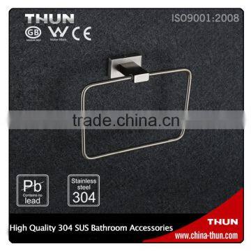 Modern Wall Mounted Square Shape Glass Shelf