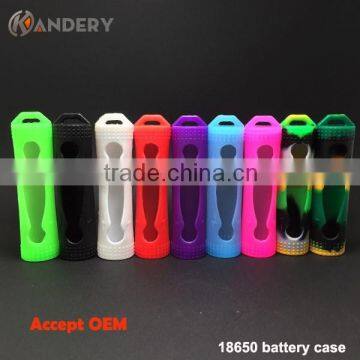 2015 newe silicon 18650 battery case with different colors avliable silicon made battery case