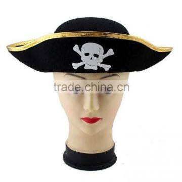 Black pirate hat