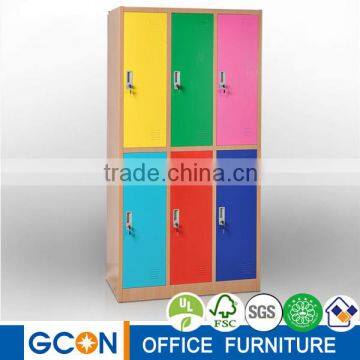 6 door metal locker cabinet metal storage lockers metal clothes locker