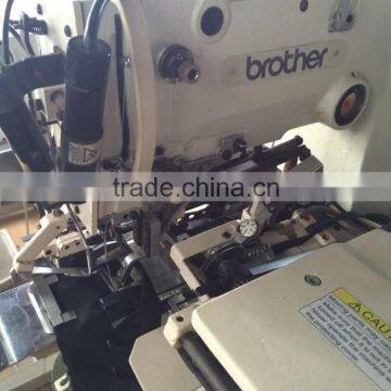 The Automatic Making Beltloop Sewing Machine, Used Borther Ke-430B-02 Electronic Lockstitch Beltloop Bar Tacker photo-4