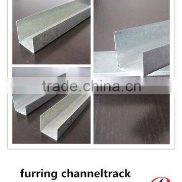 galvanized steel furring channel wall track