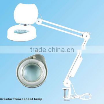 magnifying lamp white/magnifying work lamp/glass magnifier lamp loupe