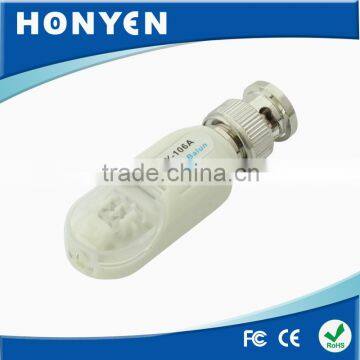 CCTV Balun, single channel passive toolfree designe copper BNC