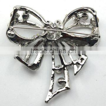 Butterfly Rhinestone Metal Brooch Pins,Color Rhinestone Brooch For Suit photo-4