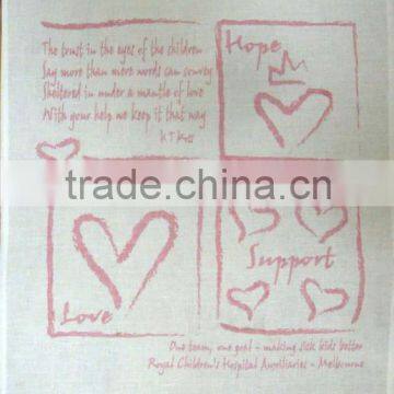 Kitchen Digital Printed Linen Tea Towel for Home Decorationl,promotion --sun Flower Design photo-5