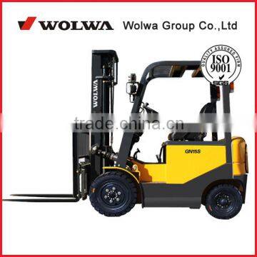 jining direct products factory alternating current 1.5T electric forklift GN15S for sale