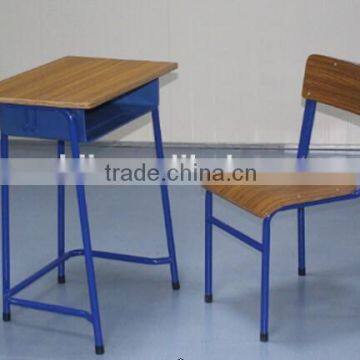 CY324 Single student desk and chair/school furniture