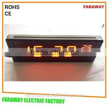 Light Sensor Led Kitchen Clock With Second photo-2