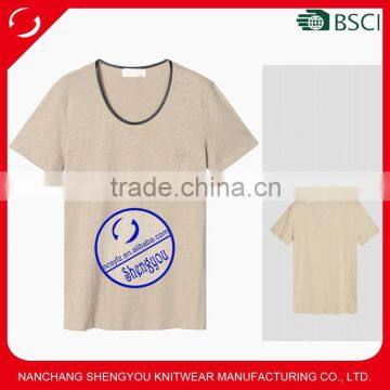 Wholsale price custom t-shirts with good quality custom color t shirts