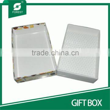 DISPOSABLE 2-PIECE PAPER GIFT BOXES FOR COSMETIC PACKAGING