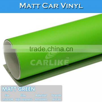 Top Quality Matte Green Color Change Film Adhesive Car Wrapping Vinyl