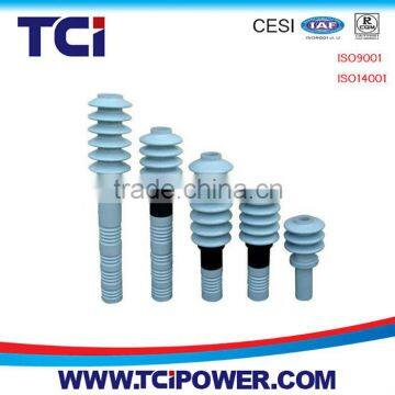 126kV oil impregnated paper capacitance longt-tail transformer bushing