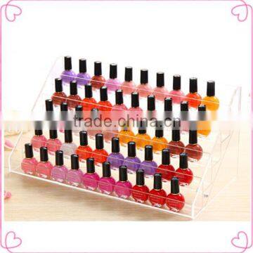 High quality custom nail polish display rack,nail polish floor standing rack display