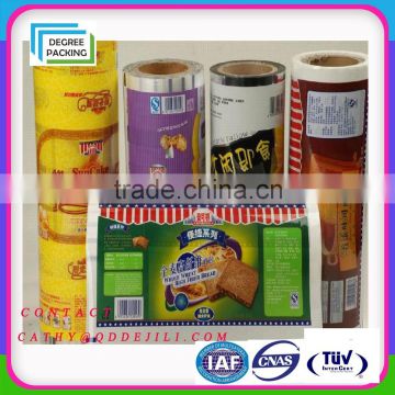 China Supplier Plastic Coffee Packaging Roll Stock Film