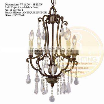 EGYPT crystal chandelier light for home,baolian crystal chandelier light for home