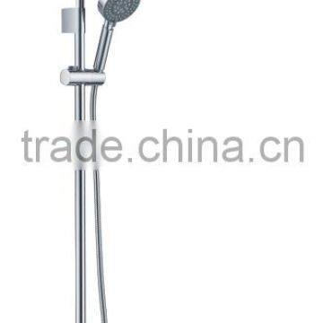 KDS-12 luxury single handle brass wall mounted made in china with brass handset bath shower, chrome brass bath shower