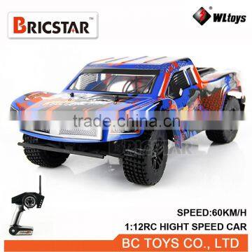 Wltoys 1:12 high-speed 4x4 rc toy car buggy model car with brushless motor for 60km/h speed