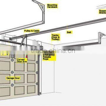 cheap garage doors/sectional garage door/tilt up garage door