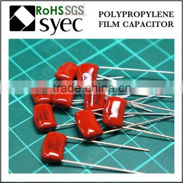 High Frequency Low DF 120000pF 50V Polypropylene Film Capacitor