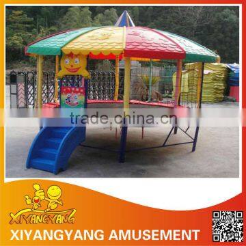 Attractive Considerate Kids Indoor Trampoline With CE Proved