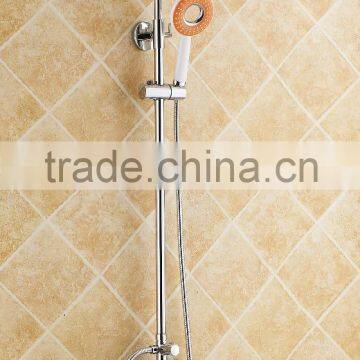 brass hard tube shower mixer set/wall mounted bath shower faucet