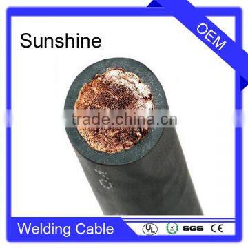 Flexible Rubber 95mm2 Copper Strands Cable Welding