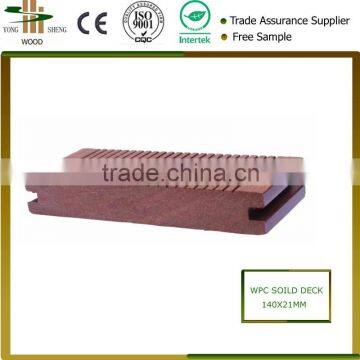 Solid outdoor floor/wpc decking board