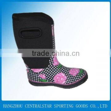 women winter muck boots neoprene boots 80507