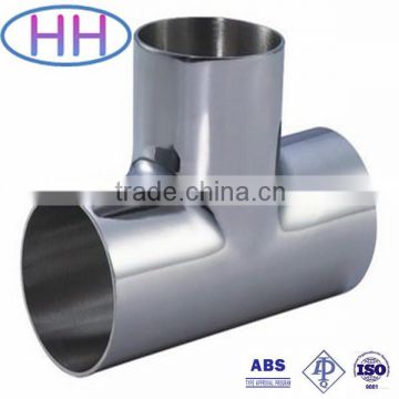 Approved ABS & API seamless galvanized straight tee