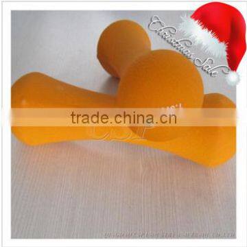 High Quality Color Vinyl Dipping Dumbbell ,Crossfit Gym Basic Equipment Rubber Coated Dumbbell photo-5