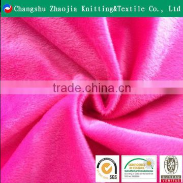 1-00 polyester cheap plush fabric per meter for winter overcoat ZJ065-3