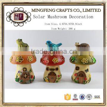 Solar Bird Decoration Mushroom Light