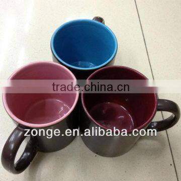 Ceramic Sublimation Inner Color Changing Mug Supplier