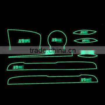 Car Accessories Non-slip Interior Door Mat for Toyota Yaris 2014 9pcs/set photo-4