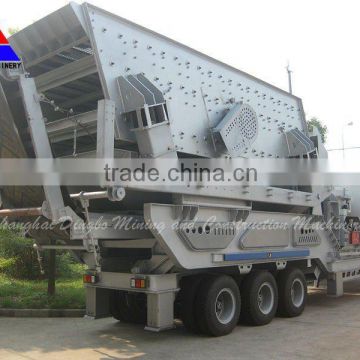 Limestone,Calcite and Iron Ore Portable Crusher