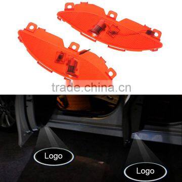 2Pcs/set Newest LED Welcome Light Car Logo Door Laser Light Projector For Hyundai Santa Fe Sport DM 2013 2014 2015 2016