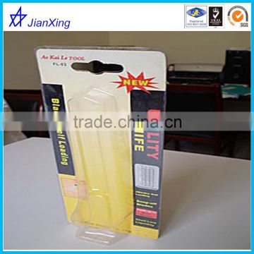 plastic slide card blister packaging