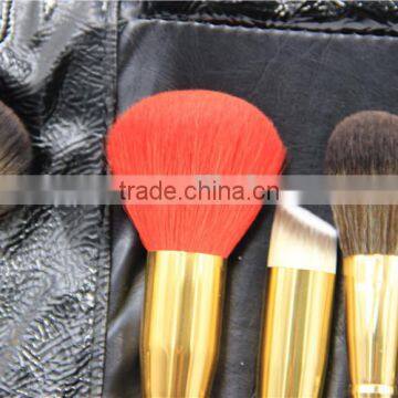 Professional 22 Pcs Brushes for Makeup - Quality Black Leather Bag photo-2