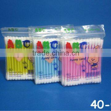 Cotton Bud 50 Pcs Zip bag