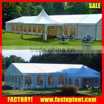 500 seater luxury festival white wedding party tent with chairs