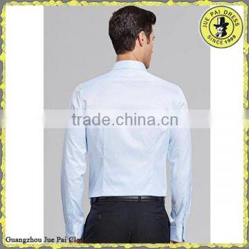 Sky Blue Hot Sell Men's Dress Shirt And Pants, Fitted Dress Shirts In Bulk photo-4