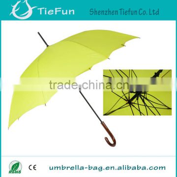 Straight lady umbrella with lotus shape umbrella frame