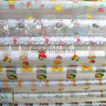 pvc non-woven flower design tablecloth weights, latest design printing tablecloth weights