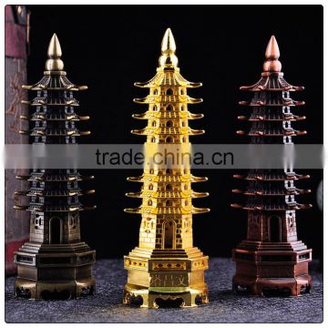 Alloy 9 layer and 13 layer Pagoda,wen chang pagoda hot sales