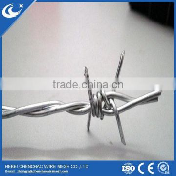 electronic galvanized barbed wire for protection with high quality