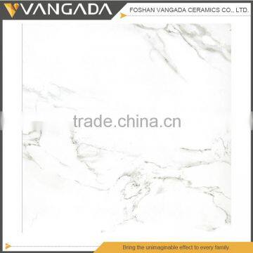 Marble look glazed polished tile for indoordecoration