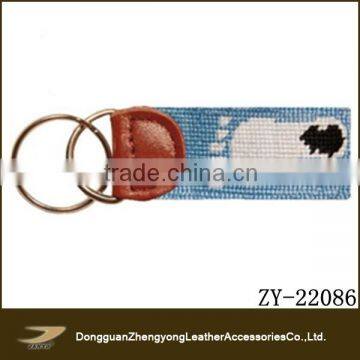 2014 new style needlepoint key fob