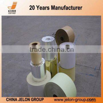 Yellow Glassine Silicone Paper/PE Coated Release Paper